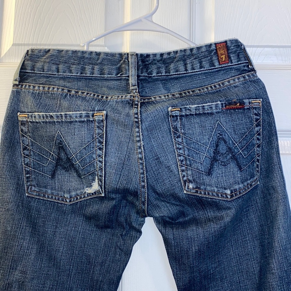 Sexy long legged in perfect condition 7 for all mankind jeans… for me too small
